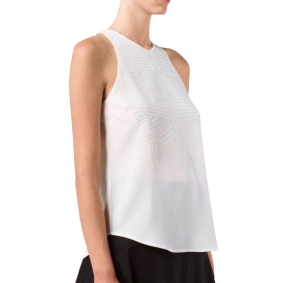 A.L.C. White Brenner Tank Top/Cami Size 2 (XS) - Picture 5 of 7